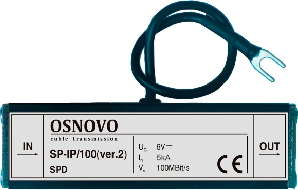 Грозозащита Osnovo SP-IP/100(ver2) Грозозащита Osnovo SP-IP/100(ver2)