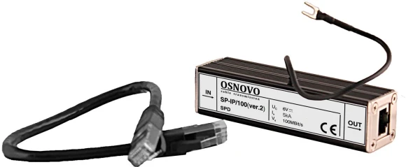Грозозащита Osnovo SP-IP/100(ver2) Грозозащита Osnovo SP-IP/100(ver2)