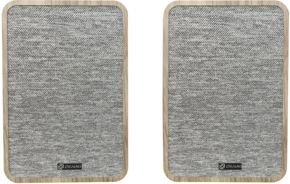 Колонки Оклик OK-417A 2.0 св.дерево 40Вт BT