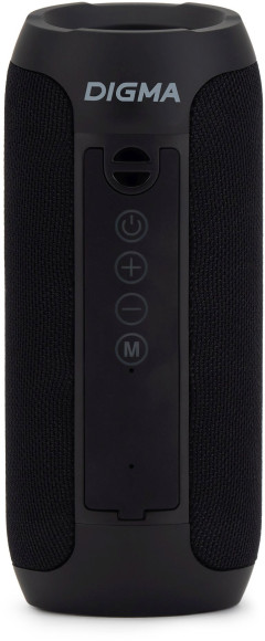 Колонка порт. Digma D-PS1510 черный 10W 2.0 BT 10м 1200mAh