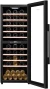 Винный шкаф Maunfeld MFWC-85D28 2-хкамерн. черный глянц.