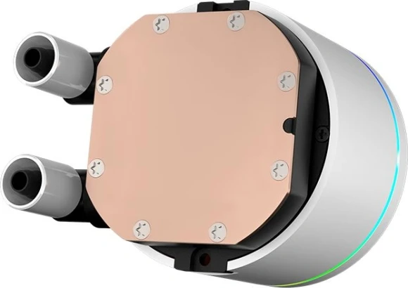 Система водяного охлаждения PcCooler DA360 Pro ARGB Soc-AM5/AM4/1200/1700/1851 белый 4-pin 33.8dB Al 300W Ret (DA360PRO-WHAWXX-GL)