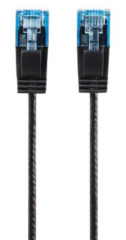 Патч-корд Hama Slim-Flexible UTP 4 пары cat.6 1.5м черный RJ-45 (m)-RJ-45 (m) (00135777)