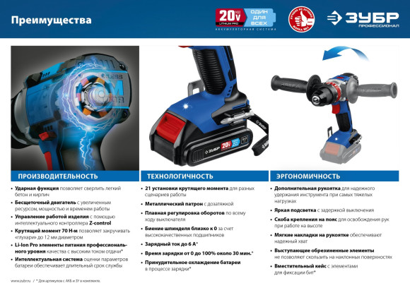 Дрель-шуруповерт Зубр DBS-201-22 аккум. патрон:быстрозажимной (кейс в комплекте) Дрель-шуруповерт Зубр DBS-201-22 аккум. патрон:быстрозажимной (кейс в комплекте)