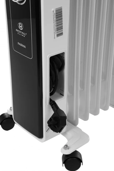 Радиатор масляный Royal Clima PARMA ROR-PR7-1500M 1500Вт белый/черный