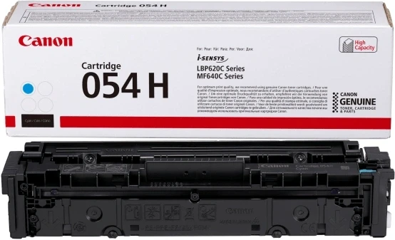 Картридж лазерный Canon 054HC 3027C002 голубой бар.в компл. (2300стр.) для Canon MF645Cx/MF643Cdw/MF641Cw/LBP623Cdw/621Cw