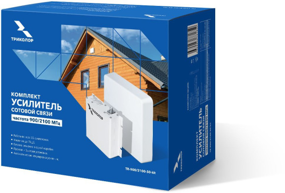 Усилитель сигнала Триколор TR-900/2100-50-kit 20м двухдиапазонная белый (046/91/00052372) Усилитель сигнала Триколор TR-900/2100-50-kit 20м двухдиапазонная белый (046/91/00052372)