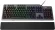 Клавиатура Lenovo K500 RGB механическая черный USB Multimedia for gamer LED (подставка для запястий) (GY40T26479) кабель 1.8м