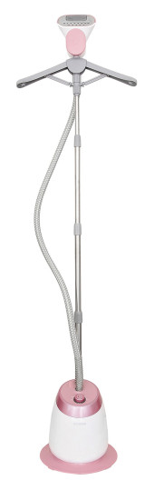Отпариватель напольный Hyundai H-US02456 1800Вт белый/розовый Отпариватель напольный Hyundai H-US02456 1800Вт белый/розовый