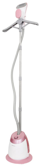 Отпариватель напольный Hyundai H-US02456 1800Вт белый/розовый Отпариватель напольный Hyundai H-US02456 1800Вт белый/розовый