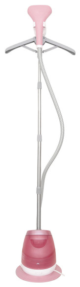 Отпариватель напольный Hyundai H-US02456 1800Вт белый/розовый Отпариватель напольный Hyundai H-US02456 1800Вт белый/розовый