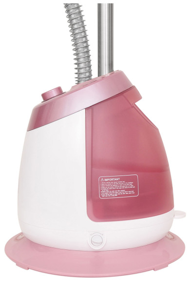 Отпариватель напольный Hyundai H-US02456 1800Вт белый/розовый Отпариватель напольный Hyundai H-US02456 1800Вт белый/розовый