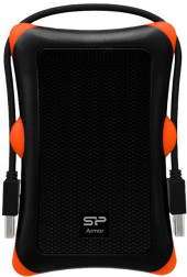 Жесткий диск Silicon Power USB3.0 2TB SP020TBPHDA30S3A A30 SP020TBPHDA30S3A Armor 2.5" черный