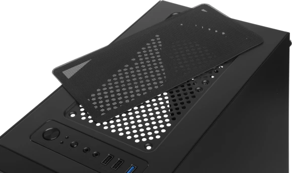 Корпус Formula CL-3301B TG черный без БП ATX 7x120mm 2xUSB2.0 1xUSB3.0 audio bott PSU