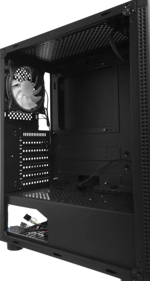 Корпус Formula CL-3301B TG черный без БП ATX 7x120mm 2xUSB2.0 1xUSB3.0 audio bott PSU
