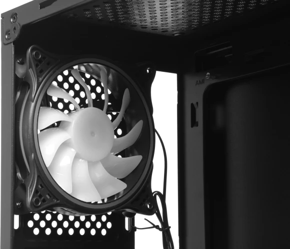 Корпус Formula CL-3301B TG черный без БП ATX 7x120mm 2xUSB2.0 1xUSB3.0 audio bott PSU