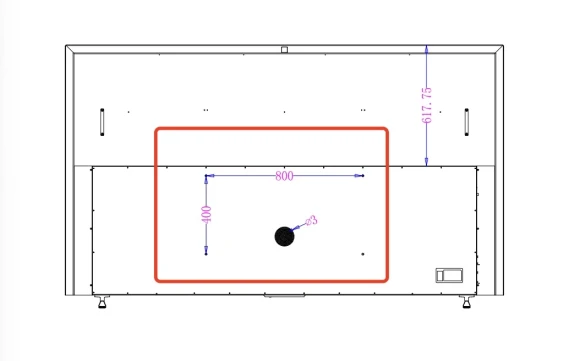 Телевизор QLED Skyworth 100" 100Q78G Google TV Frameless фиолетовый 4K Ultra HD 120Hz DVB-T DVB-T2 DVB-C DVB-S DVB-S2 USB WiFi Smart TV