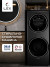 Стиральная машина Lex LWM10714LuxIDD класс: A+++ загр.фронтальная макс.:10кг (с сушкой) черный инвертор