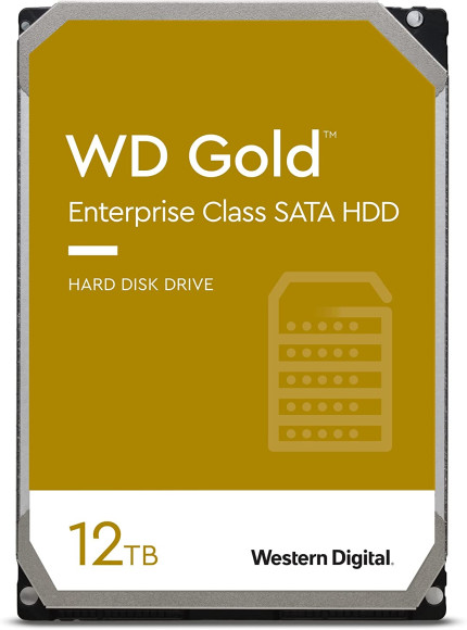 Жесткий диск WD SATA-III 12Tb WD121KRYZ Server Gold (7200rpm) 256Mb 3.5"