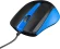 Мышь Оклик 225M черный/синий оптическая 1200dpi USB 3but (288233)