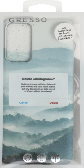 Чехол (клип-кейс) Gresso для Xiaomi Poco M4 Pro 5G Meridian зеленый (GR17AAAE8994)