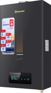 Водонагреватель проточный Thermex S 20 MD Art Black