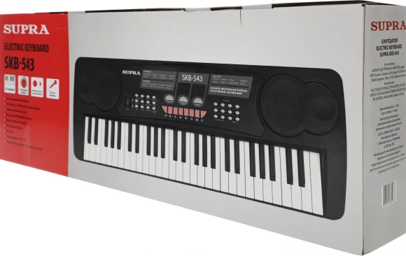 Синтезатор Supra SKB-543 54клав. черный Синтезатор Supra SKB-543 54клав. черный