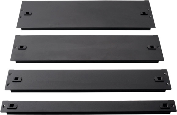 Фальш-панель Lanmaster LAN-DC-TLMFP-1U выс.45мм 1U черный