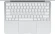 Ноутбук Apple MacBook Neo A3404 A18 Pro 6 core 8Gb SSD256Gb/5 core GPU 13" IPS (2408x1506) macOS silver WiFi BT Cam (MHFA4HN/A)