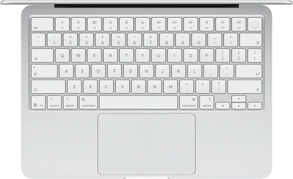 Ноутбук Apple MacBook Neo A3404 A18 Pro 6 core 8Gb SSD256Gb/5 core GPU 13" IPS (2408x1506) macOS silver WiFi BT Cam (MHFA4HN/A)