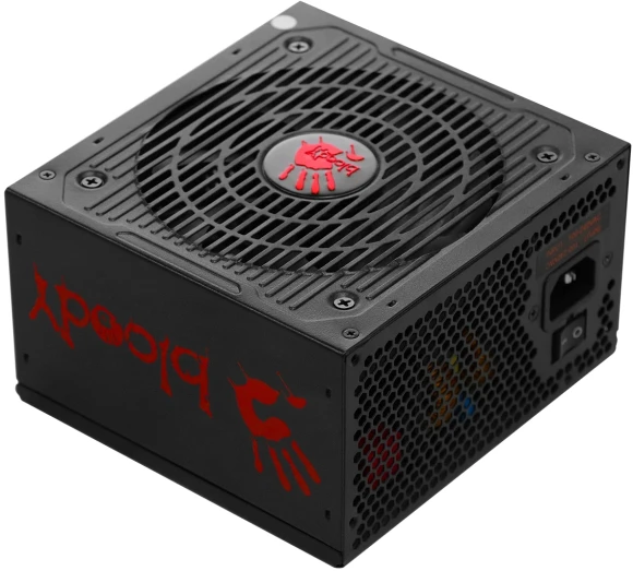 Блок питания Bloody ATX 850W BD-PS850G 80+ gold (20+4pin) APFC 120mm fan 12xSATA Cab Manag RTL Блок питания Bloody ATX 850W BD-PS850G 80+ gold (20+4pin) APFC 120mm fan 12xSATA Cab Manag RTL
