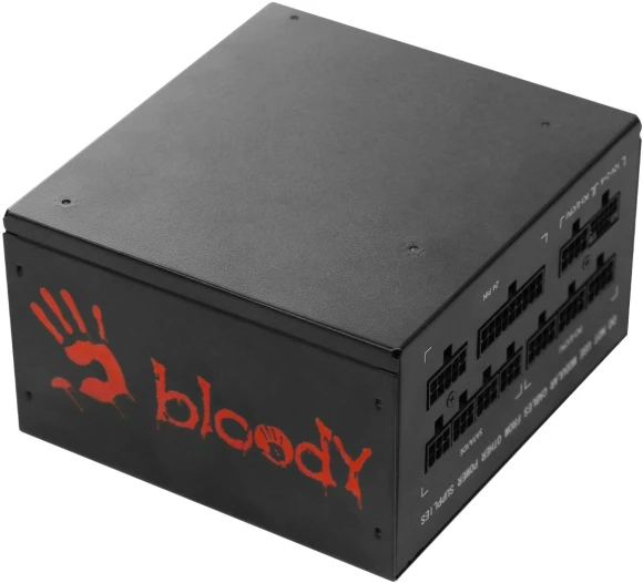 Блок питания Bloody ATX 850W BD-PS850G 80+ gold (20+4pin) APFC 120mm fan 12xSATA Cab Manag RTL Блок питания Bloody ATX 850W BD-PS850G 80+ gold (20+4pin) APFC 120mm fan 12xSATA Cab Manag RTL