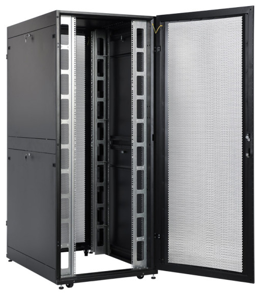 Шкаф серверный ЦМО (ШТК-СП-42.8.12-48АА-9005) напольный 42U 800x1190мм пер.дв.перфор. задн.дв.перфор.2-хст. 2 бок.пан. направл.под закл.гайки 1350кг черный 890мм 174кг 120град. 1950мм IP20 сталь Шкаф серверный ЦМО (ШТК-СП-42.8.12-48АА-9005) напольный 42U 800x1190мм пер.дв.перфор. задн.дв.перфор.2-хст. 2 бок.пан. направл.под закл.гайки 1350кг черный 890мм 174кг 120град. 1950мм IP20 сталь