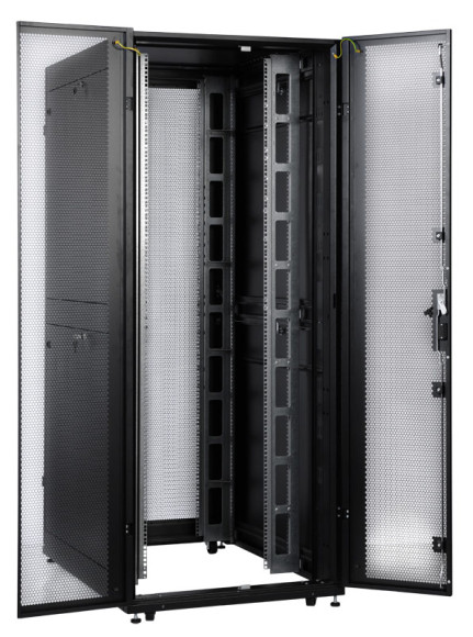 Шкаф серверный ЦМО (ШТК-СП-42.8.12-48АА-9005) напольный 42U 800x1190мм пер.дв.перфор. задн.дв.перфор.2-хст. 2 бок.пан. направл.под закл.гайки 1350кг черный 890мм 174кг 120град. 1950мм IP20 сталь Шкаф серверный ЦМО (ШТК-СП-42.8.12-48АА-9005) напольный 42U 800x1190мм пер.дв.перфор. задн.дв.перфор.2-хст. 2 бок.пан. направл.под закл.гайки 1350кг черный 890мм 174кг 120град. 1950мм IP20 сталь