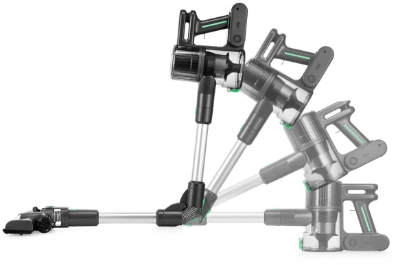 Пылесос ручной Kitfort КТ-5168 150Вт зеленый/черный (в компл.:1мешок)