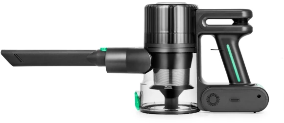 Пылесос ручной Kitfort КТ-5168 150Вт зеленый/черный (в компл.:1мешок)