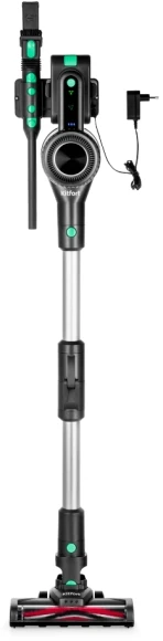 Пылесос ручной Kitfort КТ-5168 150Вт зеленый/черный (в компл.:1мешок)