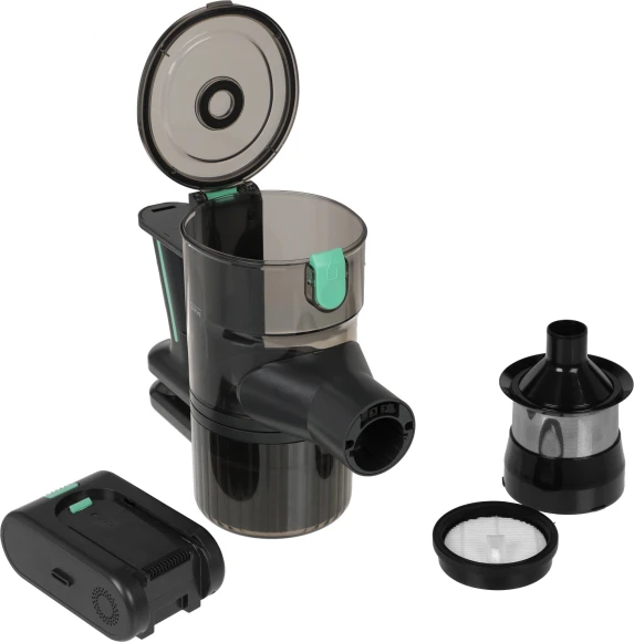 Пылесос ручной Kitfort КТ-5168 150Вт зеленый/черный (в компл.:1мешок)