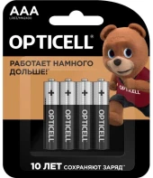 Батарея Opticell Basic LR03 AAA (4шт) блистер Батарея Opticell Basic LR03 AAA (4шт) блистер