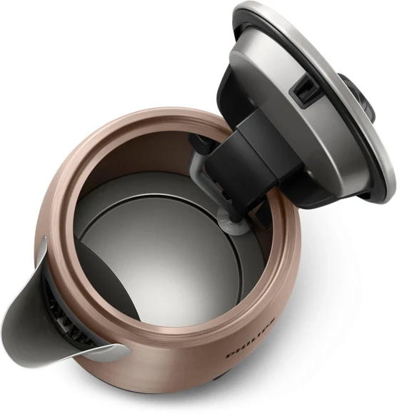 Чайник электрический Philips HD9355/92 1.7л. 1740Вт медный корпус: нерж.сталь/пластик