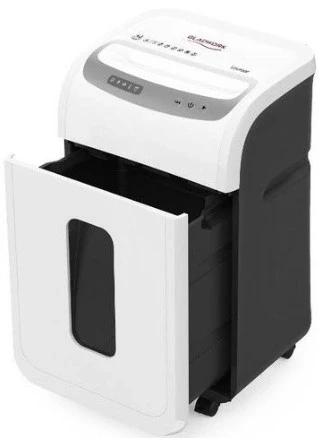 Шредер Gladwork Laureat P-25HCD серый (секр.P-4) фрагменты 25лист. 27лтр. скрепки скобы пл.карты CD