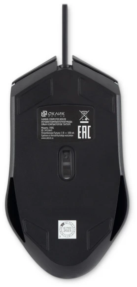 Мышь Оклик 398G черный оптическая 2400dpi USB для ноутбука 4but (1431665) Мышь Оклик 398G черный оптическая 2400dpi USB для ноутбука 4but (1431665)