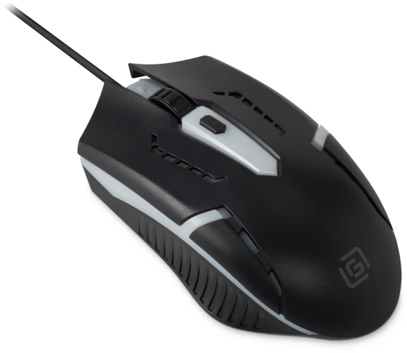 Мышь Оклик 398G черный оптическая 2400dpi USB для ноутбука 4but (1431665) Мышь Оклик 398G черный оптическая 2400dpi USB для ноутбука 4but (1431665)