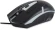 Мышь Оклик 398G черный оптическая 2400dpi USB для ноутбука 4but (1431665)