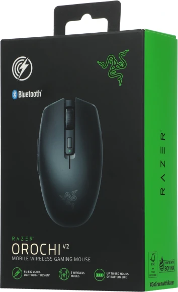 Мышь Razer Orochi V2 черный оптическая 18000dpi беспров. BT/Radio USB 6but (RZ01-03730100-R3G1)