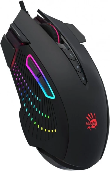 Мышь A4Tech Bloody J90s черный оптическая 8000dpi USB 12but (J90S BLACK ACTIVATED) Мышь A4Tech Bloody J90s черный оптическая 8000dpi USB 12but (J90S BLACK ACTIVATED)