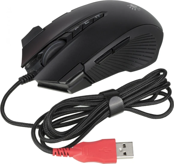 Мышь A4Tech Bloody J90s черный оптическая 8000dpi USB 12but (J90S BLACK ACTIVATED) Мышь A4Tech Bloody J90s черный оптическая 8000dpi USB 12but (J90S BLACK ACTIVATED)