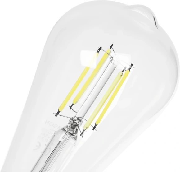 Лампа филам. Thomson Filament TH-B2342 9Вт цок.:E27 эдисон 220B св.свеч.бел.хол. ST64 (упак.:1шт)