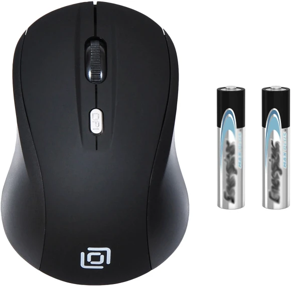 Мышь Оклик 415MW черный оптическая 1600dpi беспров. USB для ноутбука 4but (351684) Мышь Оклик 415MW черный оптическая 1600dpi беспров. USB для ноутбука 4but (351684)