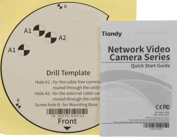 Камера видеонаблюдения IP Tiandy Lite TC-C35KS I3/E/Y/2.8/V4.0 2.8-2.8мм цв. корп.:белый